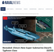 中国造出比台风级还大的“潜艇之神”？愚人节假新闻，别信